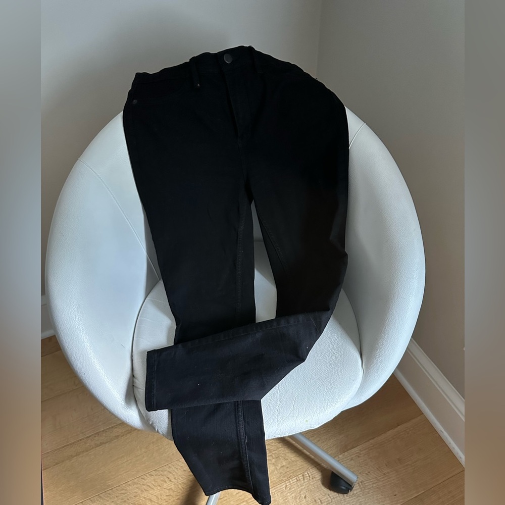 Free People Black Denim Jeans